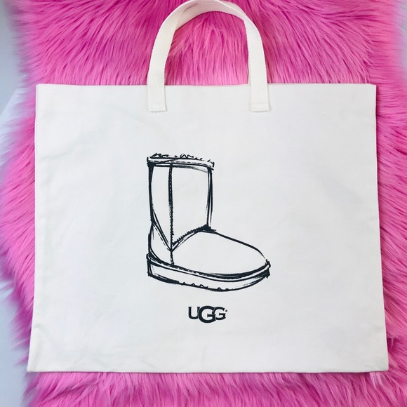 UGG Bags Ugg Canvas Boot Tote Bag Poshmark